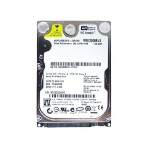 WD1200BEVS Western Digital Scorpio 120GB 5400RPM SATA Hard Drive
