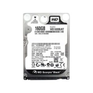 WD1600BJKT Western Digital Scorpio Black 160GB SATA Hard Drive