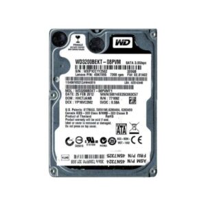 WD3200BEKT-08PVMT1 Western Digital Scorpio Black 320GB Hard Drive