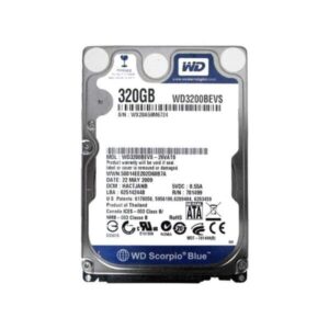 WD3200BEVS Western Digital Scorpio Blue 320GB SATA Hard Drive