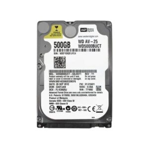 WD5000BUCT Western Digital AV-25 500GB 5400RPM SATA Hard Drive