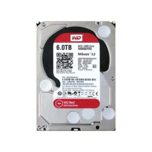 WD60EFRX Western Digital Red 6TB 5400RPM SATA 6Gbps Hard Drive