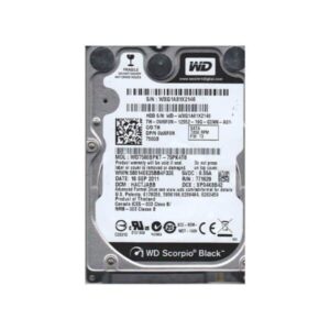WD7500BPKT-75PK4T0 Western Digital Scorpio Black 750GB Hard Drive