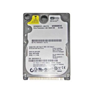 WD800BEVE Western Digital Scorpio Blue 80GB ATA-100 Hard Drive