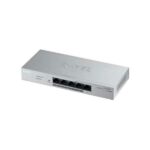 GS1200-5HP Zyxel 5 Port MNG Fanless Gbe PoE+ L2 Web Switch 60W