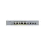 GS1350-18HP Zyxel 16-Port Gigabit PoE+ L2 Unmanaged Switch