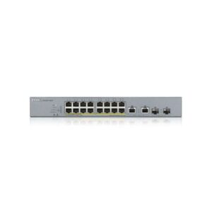 GS1350-18HP Zyxel 16-Port Gigabit PoE+ L2 Unmanaged Switch