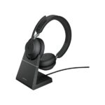 26599-989-989 Jabra Evolve2 65 UC Stereo Headset With Charging Stand